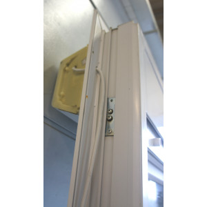 Porte-Fenêtre PVC Blanc avec Volet Élec H224 x L74 | Réf PRE001
