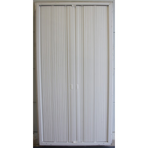 Porte-Fenêtre PVC 1 Vantail + Volet Accordéon H185xL95 | PRE005