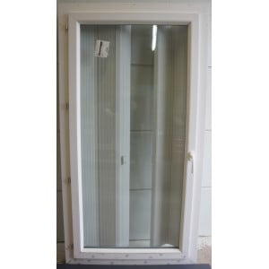 Porte-Fenêtre PVC 1 Vantail + Volet Accordéon H185xL95 | PRE005