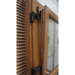 Porte PVC Fermière Chêne Doré H198xL96 | Ref MTU404