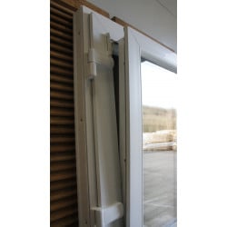 Porte PVC Fermière Blanche H198xL96 | Ref MTU203
