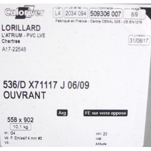 fenêtre pvc 3 vantaux