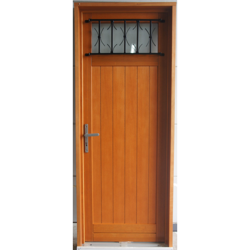 porte d'entrée bois