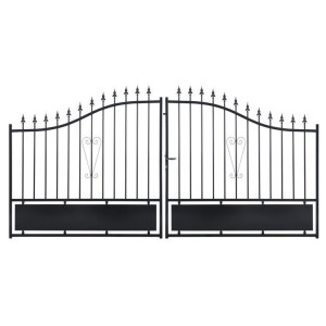 portail acier 2 battants