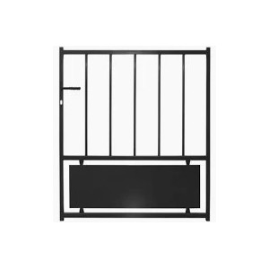 Portillon Acier Laqué Noir H120 x L100cm - Ref LMA007