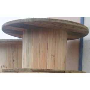 Touret Bois Ø105cm - Hauteur 53cm | Réf TOURET3 - Retrait Magasin