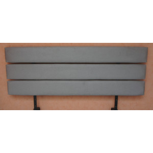 Tête de Lit Nubuck Souris 160 cm - LMA021