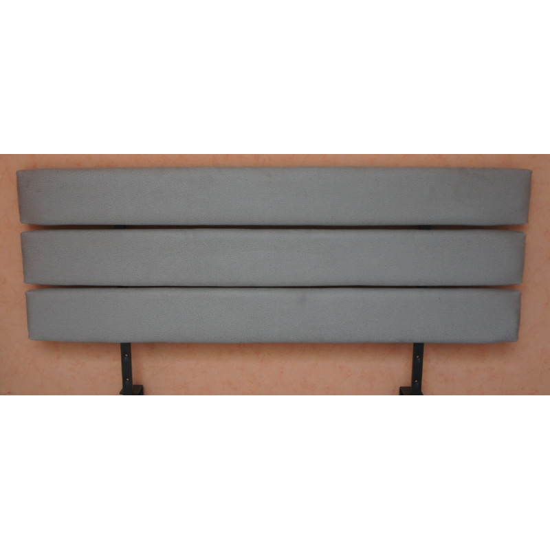Tête de Lit Nubuck Souris 160 cm - LMA021