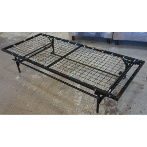 Lit d'Appoint 1 Personne en Acier 190x80 cm - LMA025