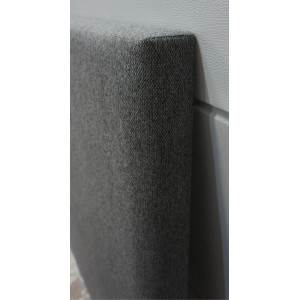 Tête de Lit Tissu Gris 180 cm (2 Pers) - LMA027 | NomDeVotreSite