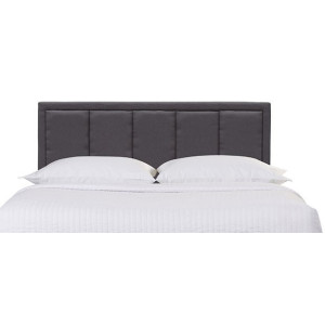 Tête de Lit Tissu Gris 170x120 cm - LMA031