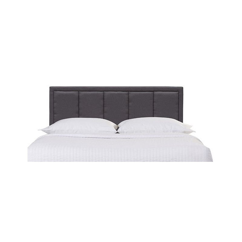 Tête de Lit Tissu Gris 170x120 cm - LMA031