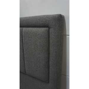 Tête de Lit Tissu Gris 170x120 cm - LMA031