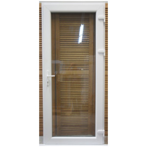 porte pvc toute vitrée