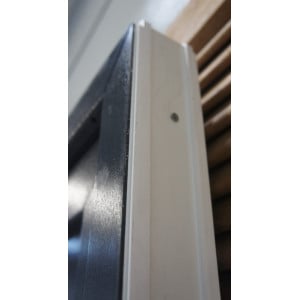 Porte PVC Vitrée H208xL96cm Poussant Gauche - Réf MTU777