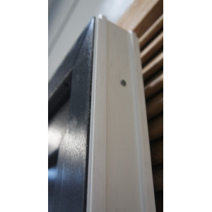 porte pvc toute vitrée