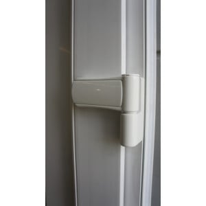 Porte PVC Vitrée H208xL96cm Poussant Gauche - Réf MTU777