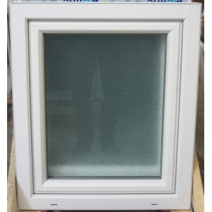 Fenêtre PVC Blanc Oscillo-Battant H78 x L66 cm - MTU176