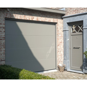 Porte de garage acier
