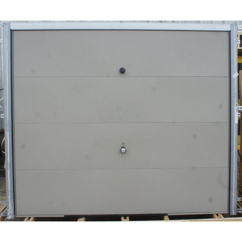 Porte de garage acier