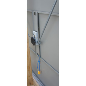 Porte de garage acier