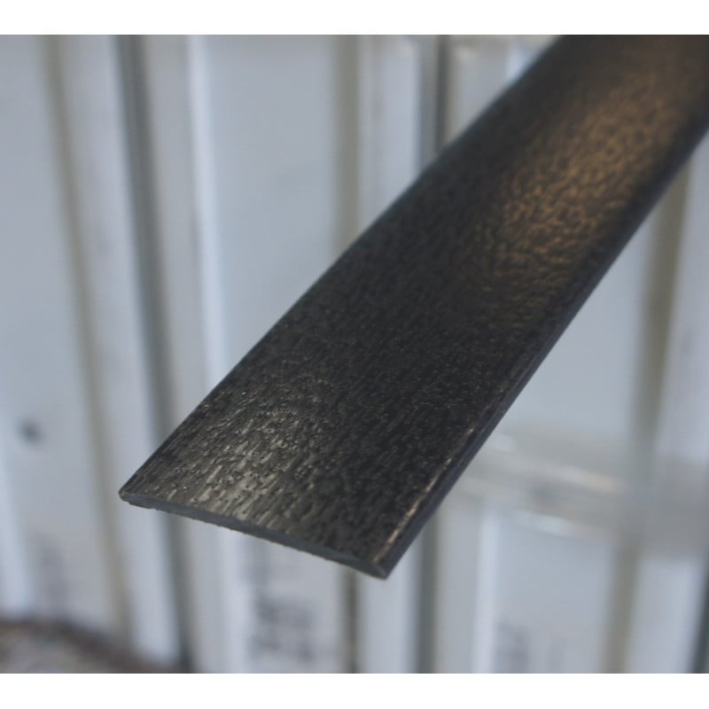 Plat pvc anthracite 40mm