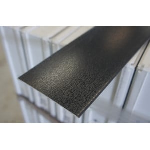 Plat pvc anthracite 100mm