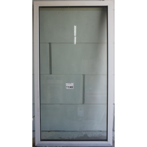 baie vitrée vitre fixe