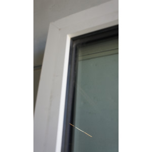 baie vitrée vitre fixe