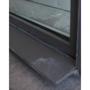 baie vitrée vitre fixe