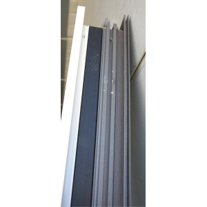 baie vitrée vitre fixe