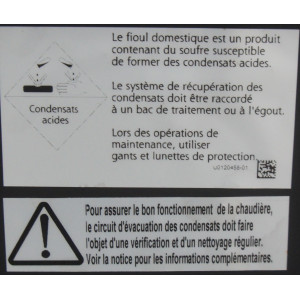 Chaudière fioul a condensation,