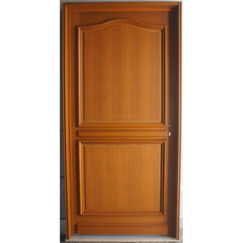 Porte d'Entrée Bois Grand Format H217 x L106 cm G - PASD002