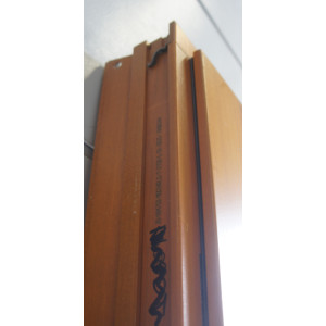 Porte d'Entrée Bois Grand Format H217 x L106 cm G - PASD002