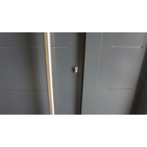 Porte tierce acier et aluminium