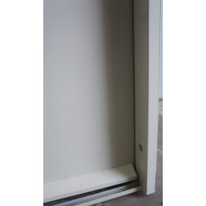Porte d'Entrée Isolée Acier avec Imposte 245x82 cm | Réf PASD006