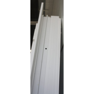 Porte-Fenêtre PVC 2 Vantaux + Volet Accordéon H216xL115 | PRE073