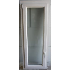 Fenêtre PVC Opaque Oscillo-Battant H155 x L55 cm