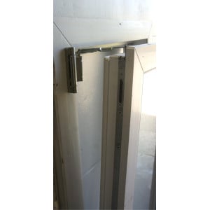 Fenêtre PVC Opaque Oscillo-Battant H155 x L55 cm