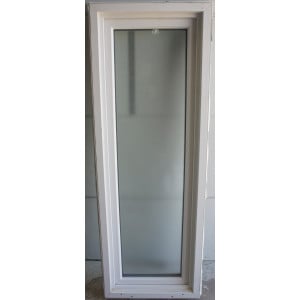 Fenêtre PVC Opaque Oscillo-Battant H155 x L55 cm