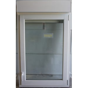 Fenêtre PVC Opaque Oscillo-Battant H155 x L55 cm