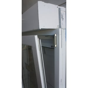 Fenêtre PVC Opaque Oscillo-Battant H155 x L55 cm