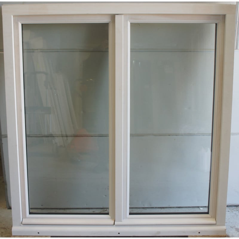 Fenêtre Double Vitrage Bois Prépeint 127x122 | Fin de Chantier