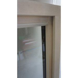 Fenêtre Double Vitrage Bois Prépeint 127x122 | Fin de Chantier