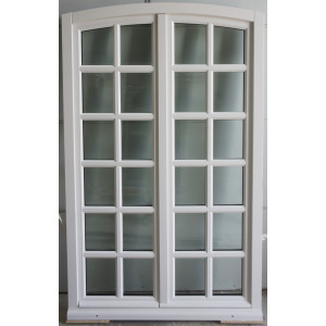 fenêtre bois cintrée