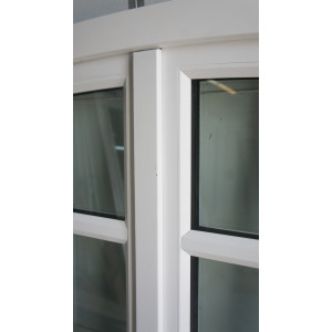 fenêtre bois cintrée