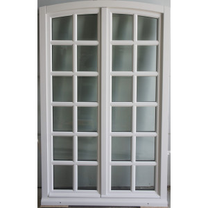 fenêtre bois cintrée