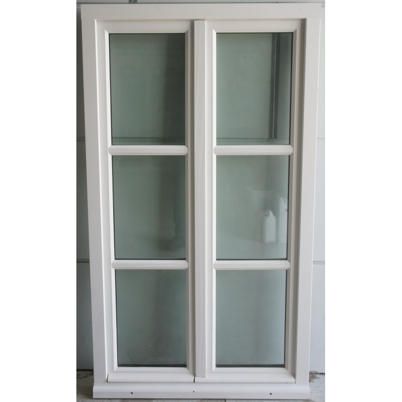 Fenêtre Bois 2 Vantaux H151 x L86 cm | Fin de Chantier