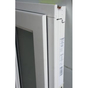 Petite Fenêtre Bois Opaque H82 x L34 cm | Fin de Chantier