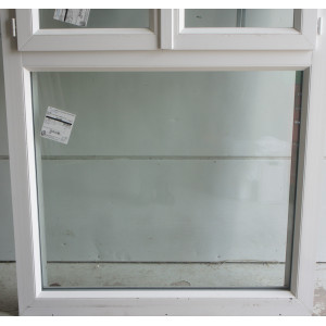 Fenêtre PVC 2 Vantaux + Allège Fixe & Volet | H227 x L109 cm